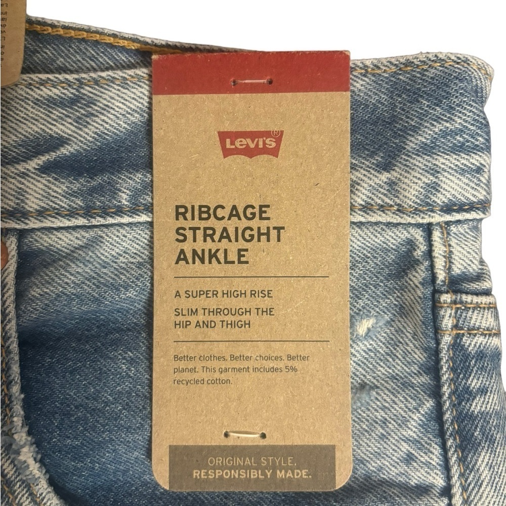 LEVI’S Ribcage Straight ankle size 31 - Picture 8 of 13